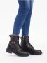 Tommy Hilfiger Veterlaarsjes MONOCHROMATIC LACE UP BOOT met logoprint opzij - Thumbnail 13