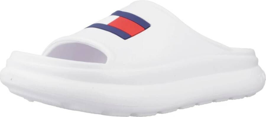 Tommy Hilfiger Sliders White Dames