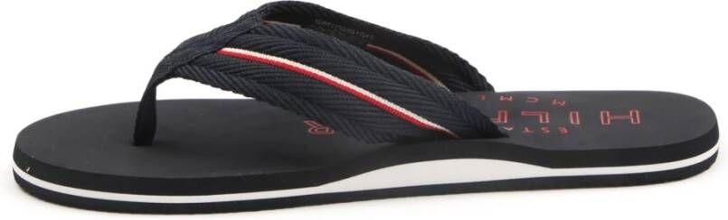 Tommy Hilfiger Slippers Donkerblauw Blauw Heren