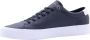 Tommy Hilfiger leren sneakers donkerblauw - Thumbnail 3