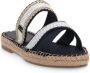 TOMMY HILFIGER Slippers Dames Golden Webbing 1 Maat: 36 Materiaal: Textiel Kleur: Blauw - Thumbnail 11
