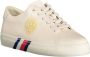 Tommy Hilfiger Beige Polyester Sneaker met Contrasterende Details Beige Dames - Thumbnail 2