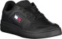 Tommy Hilfiger Retro Basket Ess Lage Top Sneakers Black Dames - Thumbnail 4