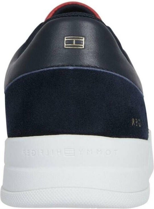 Tommy Hilfiger verhoogde cupsole perf -schoen Blauw Heren