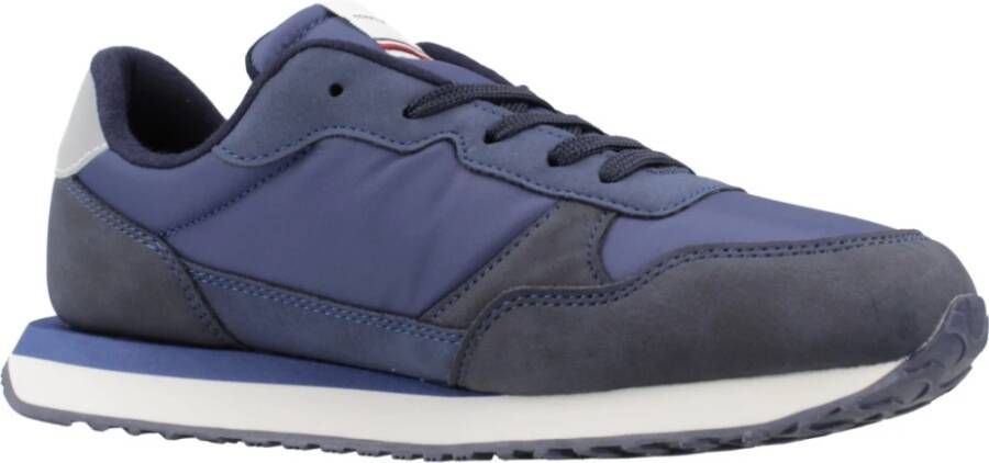 Tommy Hilfiger Flag Bassa Sneakers Blue Heren