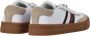 Tommy Hilfiger Plateausneakers TH CUPSET 1A2 LTH MIX vrijetijdsschoen lage schoen veterschoen met strepen in tommy kleuren - Thumbnail 5