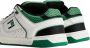 Tommy Hilfiger Skater Tongue Heren Sneakers Groen - Thumbnail 4