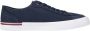Tommy Hilfiger Sneakers CORPORATE VULC CANVAS met strepen aan de hiel vrijetijdsschoen halfhoge schoen veterschoen - Thumbnail 5