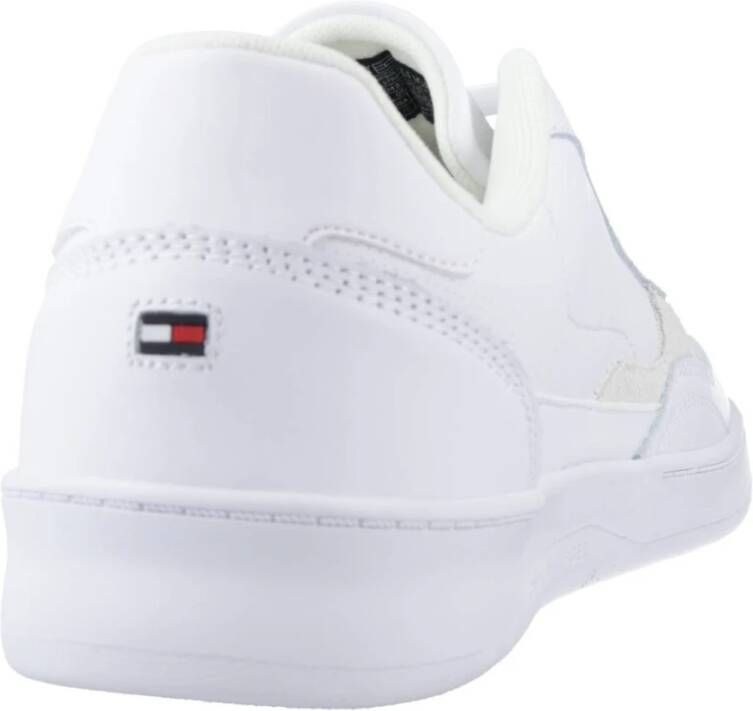 Tommy Hilfiger Retro Court Cupsole Leren Sneakers Blue Heren