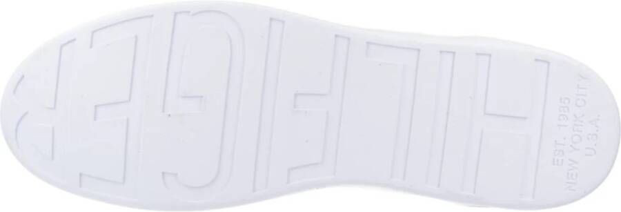 Tommy Hilfiger Retro Court Cupsole Leren Sneakers Blue Heren