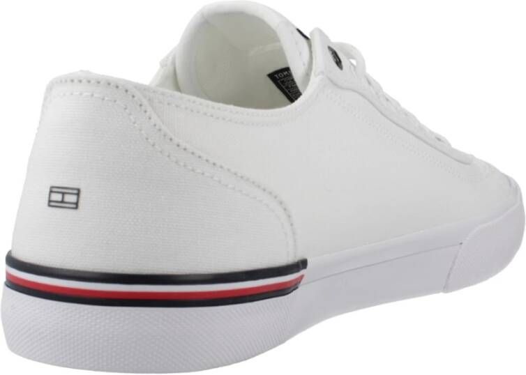 Tommy Hilfiger Canvas Sneakers White Heren