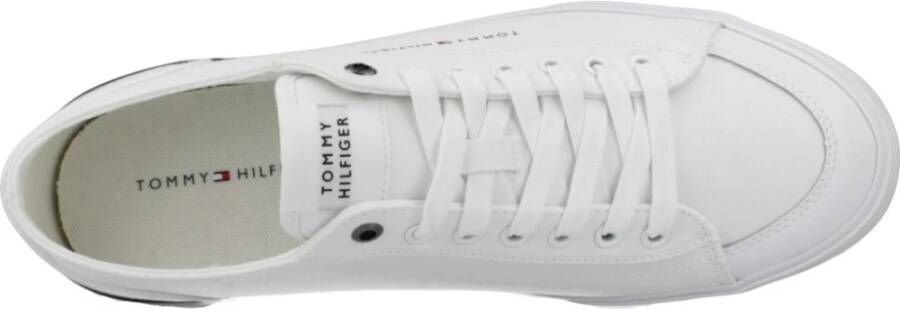 Tommy Hilfiger Canvas Sneakers White Heren