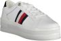 Tommy Hilfiger Plateausneakers TH WEBBING FLATFORM CUPSOLE met strepen opzij - Thumbnail 4