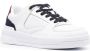 Tommy Hilfiger Plateausneakers LEATHER BASKET SNEAKER Logo-opdruk op de tong vrijetijdsschoen halfschoen veterschoen - Thumbnail 10