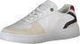 Tommy Hilfiger Leren Dames Sneakers Stijlvolle Schoenen Multicolor Dames - Thumbnail 3