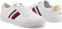 Tommy Hilfiger Sneakers in wit voor Dames TH Corporate Cupsole Sneaker - Thumbnail 9