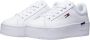 Tommy Hilfiger Witte Essential Platform Sneakers voor Dames White Dames - Thumbnail 8