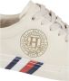 Tommy Hilfiger Beige Polyester Sneaker met Contrasterende Details Beige Dames - Thumbnail 4