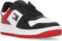 Tommy Hilfiger Witte Leren Sneaker met Platte Zool Multicolor Heren - Thumbnail 11