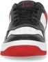 TOMMY JEANS Tommy Hilfiger TJ Basket heren sneaker Zwart rood - Thumbnail 12