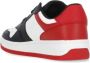 TOMMY JEANS Tommy Hilfiger TJ Basket heren sneaker Zwart rood - Thumbnail 13