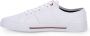 Tommy Hilfiger Witte Lage Sneakers Core Corporate Vulc - Thumbnail 8