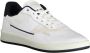 Tommy Hilfiger Witte Lage Sneakers Retro Court Cupsole - Thumbnail 4