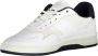 Tommy Hilfiger Witte Lage Sneakers Retro Court Cupsole - Thumbnail 5