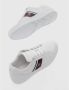 Tommy Hilfiger Witte Leren Sneakers Stijlvol Comfortabel - Thumbnail 9