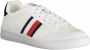 Tommy Hilfiger Fm0Fm04038Ybr Knit MIX Stripes Zapatillas Wit Heren - Thumbnail 5