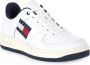 Tommy Jeans Witte sneakers voor heren van Tommy Hilfiger Jeans White Heren - Thumbnail 7