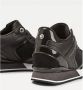 Tommy Hilfiger Sneakers in zwart voor Dames Dressy Wedge Mat Mix Sneaker - Thumbnail 8