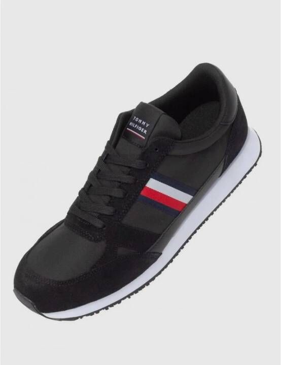 Tommy Hilfiger Slip-on sneakers MODERN RUNNER KNIT STRIPES ESS Veterschoen vrijetijdsschoen slipper met zijstrepen - Foto 5