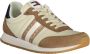 Tommy Hilfiger Sportieve Beige Veterschoenen met Bruine en Blauwe Details Beige Heren - Thumbnail 6