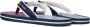 Tommy Hilfiger Sportieve Blauw Rood Teenslippers Multicolor Heren - Thumbnail 8