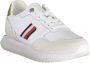 Tommy Hilfiger Sportieve Vetersneakers Wit Geborduurd Logo White Dames - Thumbnail 5