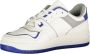 Tommy Hilfiger Sportieve witte sneakers met koningsblauwe details White Heren - Thumbnail 14