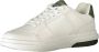 Tommy Hilfiger Sportieve Witte Sneakers Groene Details Print White Heren - Thumbnail 8
