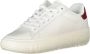TOMMY JEANS Plateausneakers TJW NEW CUPSOLE LEATH LC met contrastafwerking op de hiel vrijetijdsschoen halfhoge schoen veterschoen - Thumbnail 3
