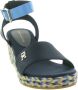 Tommy Hilfiger Sleehaksandaaltjes COLORFUL WEDGE SATIN SANDAL zomerschoen sandaal keilhak met verstelbare gesp - Thumbnail 4