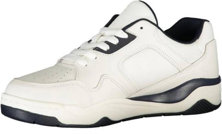 Tommy Hilfiger Stijlvolle Lace-Up Sneaker met Logo White Heren