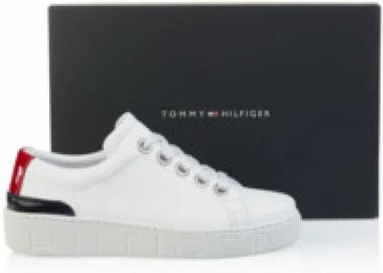 Tommy Hilfiger Stijlvolle Schoenen White Dames