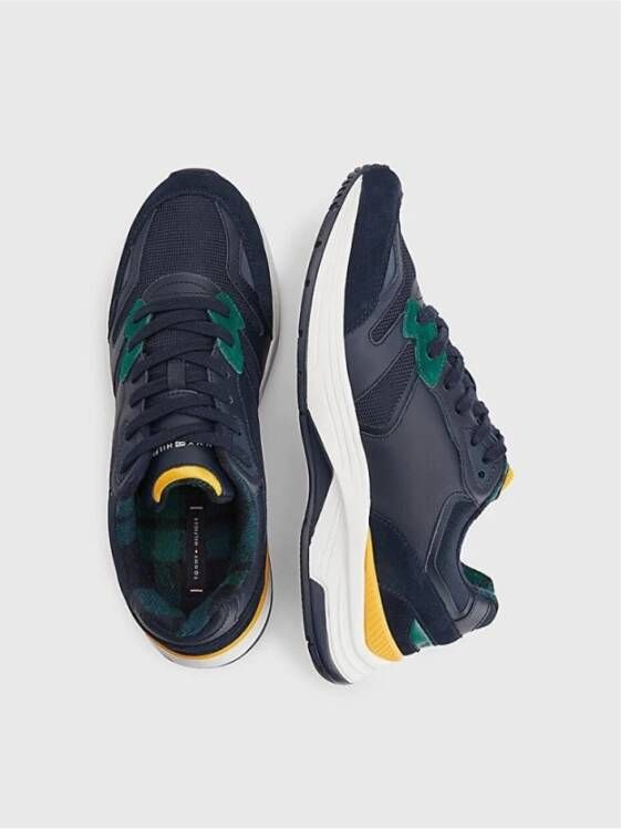 Tommy Hilfiger Stijlvolle Sneakers voor Mannen en Vrouwen Blue Heren