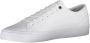 Tommy Hilfiger Witte Polyester Sneaker met Contrasterende Details - Thumbnail 6