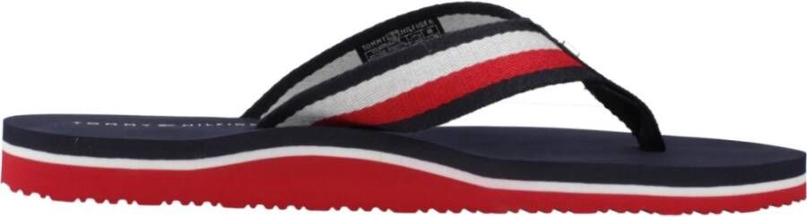 Tommy Hilfiger Strand Sandaal Flip Flops Blue Dames