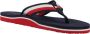 Tommy Hilfiger Strand Sandaal Flip Flops Blue Dames - Thumbnail 11
