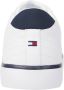 Tommy Hilfiger Strepen Mesh Vrijetijdssneakers Wit White Heren - Thumbnail 5