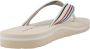 Tommy Hilfiger Teenslippers TH STRIPES BEACH SANDAL zomerschoen slippers poolslides met kleurrijke strepen - Thumbnail 4