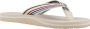 Tommy Hilfiger Teenslippers TH STRIPES BEACH SANDAL zomerschoen slippers poolslides met kleurrijke strepen - Thumbnail 6