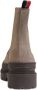 Tommy Hilfiger Suède Chelsea Laarzen Dames Herfst Winter Beige Dames - Thumbnail 5